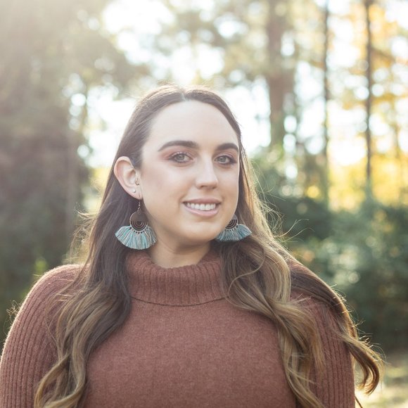 Bohemian Round Tassel Earrings - Picture 3 of 5